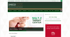 Desktop Screenshot of diabetesincontrol.com